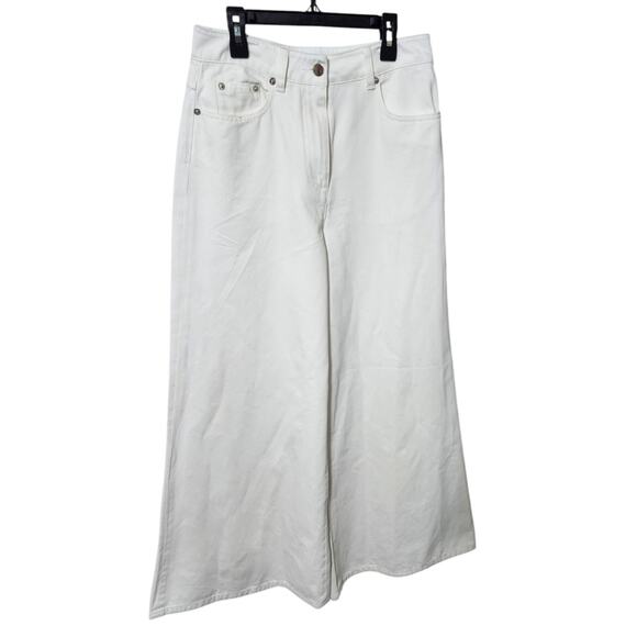 NEW Ronny Kobo Womens Wide Leg 70’s Flare Jeans Size 26 Stone Wash High Waist - Picture 5 of 9